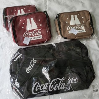 Coca Cola happy holiday bag กระเป๋า โคคา โคล่า coke โค้ก