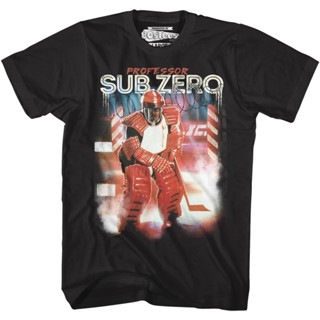 Sub Zero Running Man T-Shirt เสื้อ ยืด ผู้ชาย เสื้อยืดสีขาว