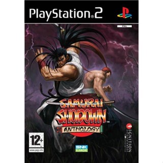 Samurai Shodown Anthology (Europe) PS2 แผ่นเกมps2 แผ่นไรท์ เกมเพทู