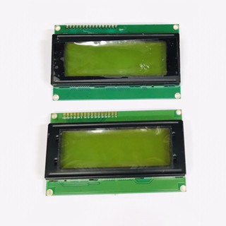 โมดูลหน้าจอ LCD 20*4 1602/LCD 1602+I2C  จอสีเขียว PCF8574  แรงดันไฟ 5V สําหรับ Arduino มีของพร้อมส่งในไทย
