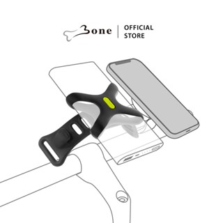 [Bone] ที่ยึดพาวเวอร์แบงค์กับจักรยาน (Bike Phone Charger Accessory Kit) *ไม่รวมพาวเวอร์แบงค์และสายชาร์จ* :  ในเซ็ทมี 2 ชิ้น (ตัวรัดพาวเวอร์แบงค์ + ตัวยึดกับจักรยาน)