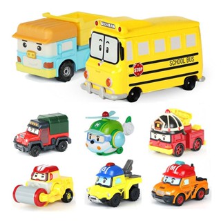 ฟิกเกอร์ Anba Car Toys Robocar Poli ของเล่นสําหรับเด็ก