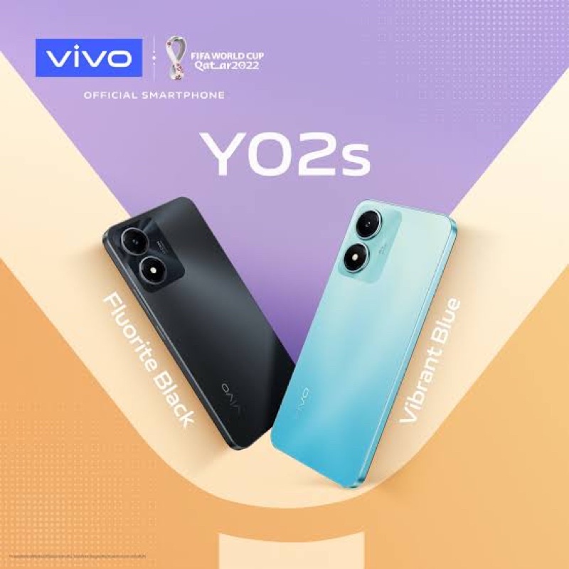 (NEW) VIVI Y02s (Ram3/32GB)โทรศัพท์มือถือวีโว่ แบตเตอรี่ 5,000 mAh หน้าจอ 6.51 เครื่องTh รับประกันศู