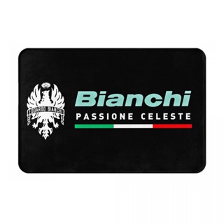 Bianchi (2) พรมเช็ดเท้า ผ้าสักหลาด กันลื่น ดูดซับน้ํา แห้งเร็ว สําหรับห้องน้ํา 16x24 นิ้ว พร้อมส่ง