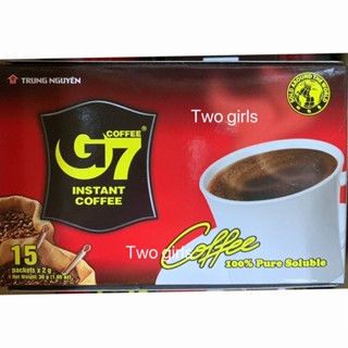 กาแฟดำG7 instant coffee