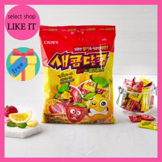 [Crown] Sweet and Sour Strawberry Lemonade 200g | Shipping from Korea | Free Gift