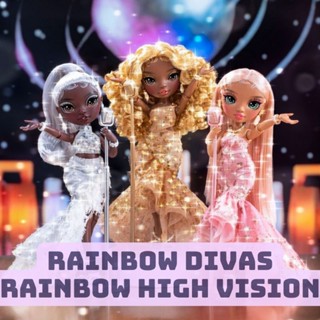 พร้อมส่ง + พรีออเดอร์ Rainbow High Rainbow Vision Divas Doll