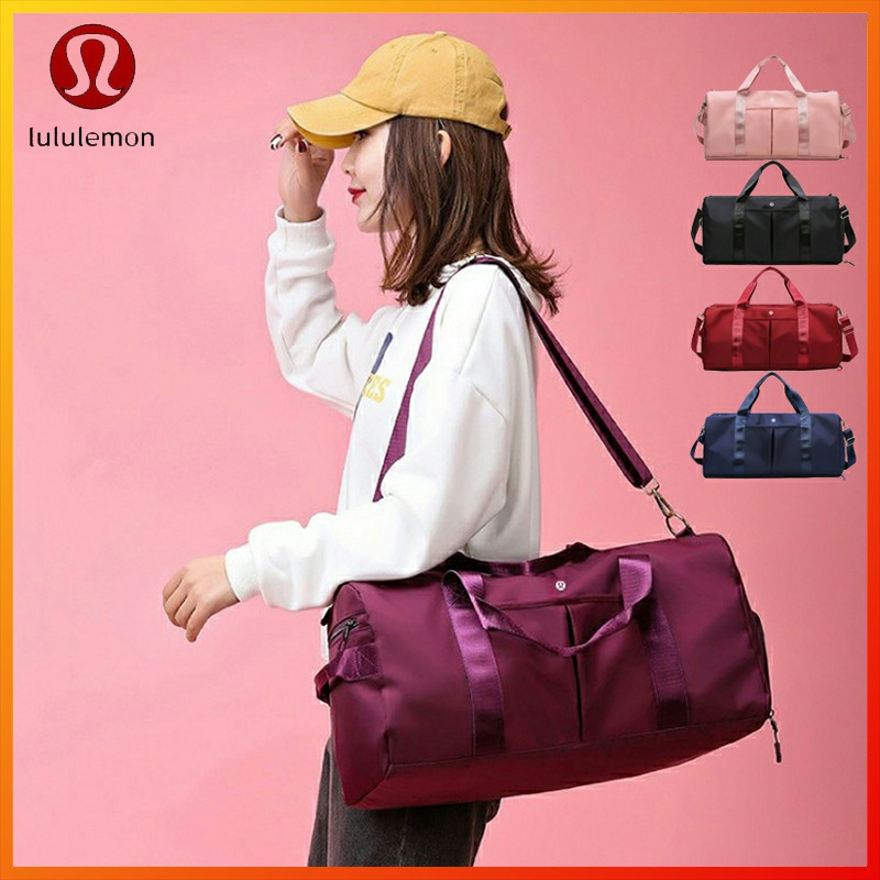 Lululemon กระเป๋ากีฬา แยกรองเท้าเปียก และแห้ง ความจุขนาดใหญ่ 1038 TH