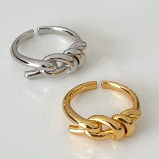 LAC.COLLECTION - Twist Ring แหวนบิดเกลียว สีทอง สีเงิน