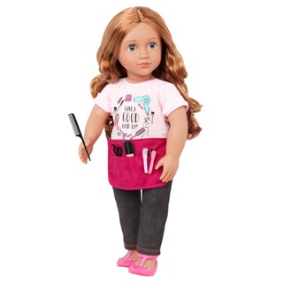 Our Generation HAIR STYLIST DOLL W/ ACCESSORIES, SABRINA, BROWN BD31335Z