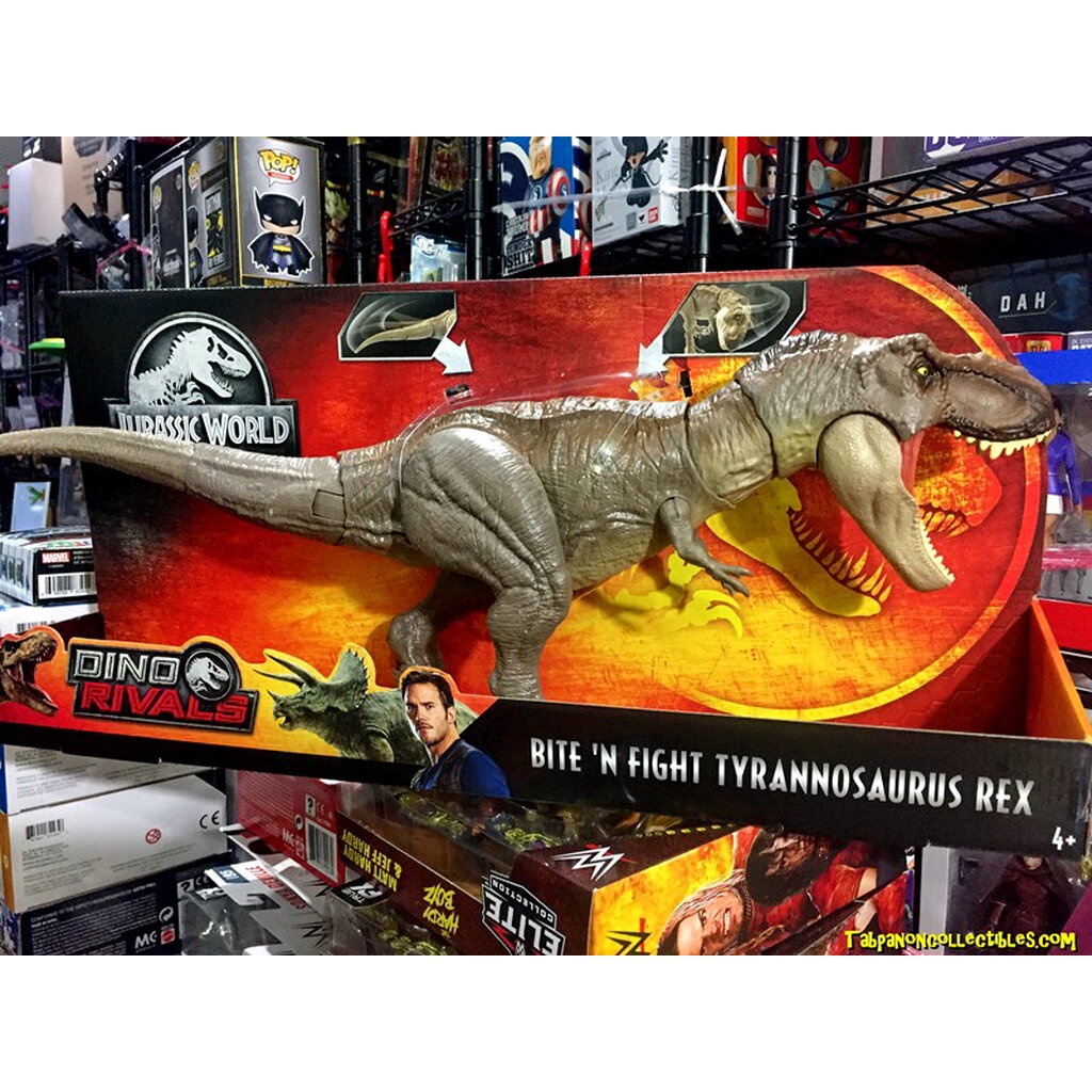 [2019.06] Mattel Jurassic World Bite 'n Fight Tyrannosaurus Rex (21.5inch/ 55cm)