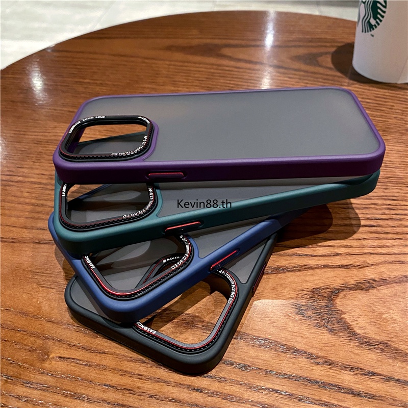 【Matte acrylic hard case】เคส compatible for iPhone 14 pro max 13 pro max 12 pro max case