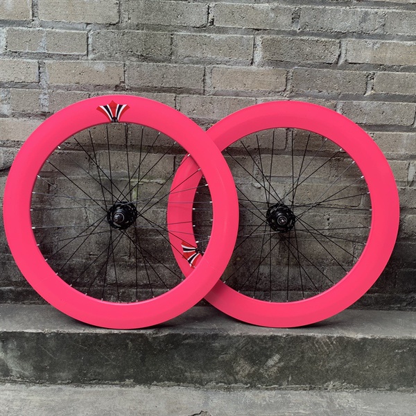 ชุดขอบจักรยาน Fixed Gear HUB XJ สูง 7 ซม. หน้าและหลัง