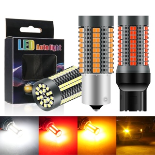 หลอดไฟเบรกท้ายรถยนต์ BAY15D 1157 P21/5W Led Canbus No Error 2016SMD 126 Led 12V 30W 1 ชิ้น