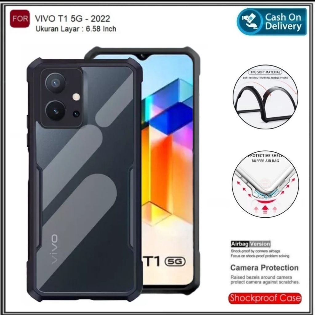 Riyanali_Shop Case VIVO T1 5G / Z1 Pro / Y16 4G / Y35 / Y02S / Y22 / Y22S / V25 / V25E / V25 Pro Sof