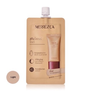 Merrezca Skin Up Liquid Foundation SPF50/PA+++ 5g #22 Light Beige  #23 Soft Beige เมอร์เรซกาครีมซอง