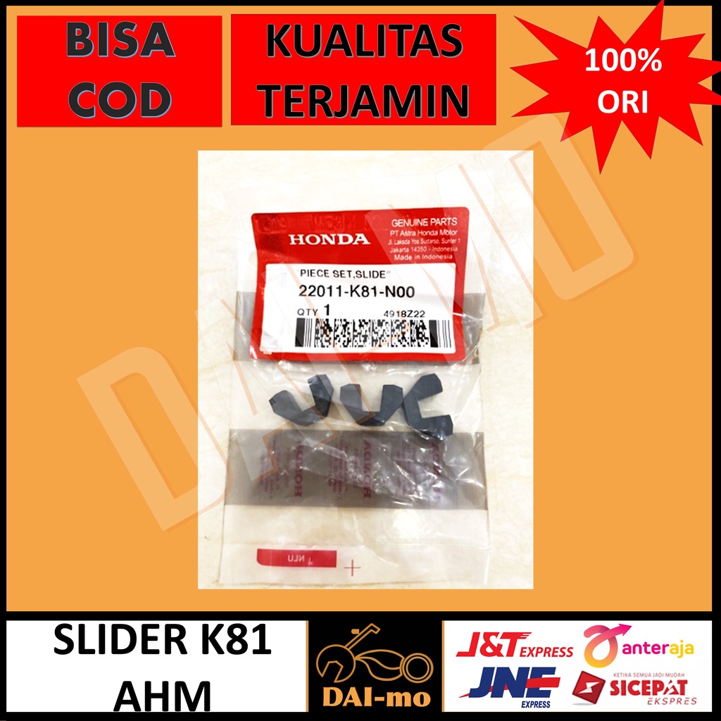 Slider K81 AM Original ชิ้นสไลด์ 22011-K81-N00 Beat FI Beat คาร์บูเรเตอร์ Scoopy Vario คาร์บูเรเตอร์