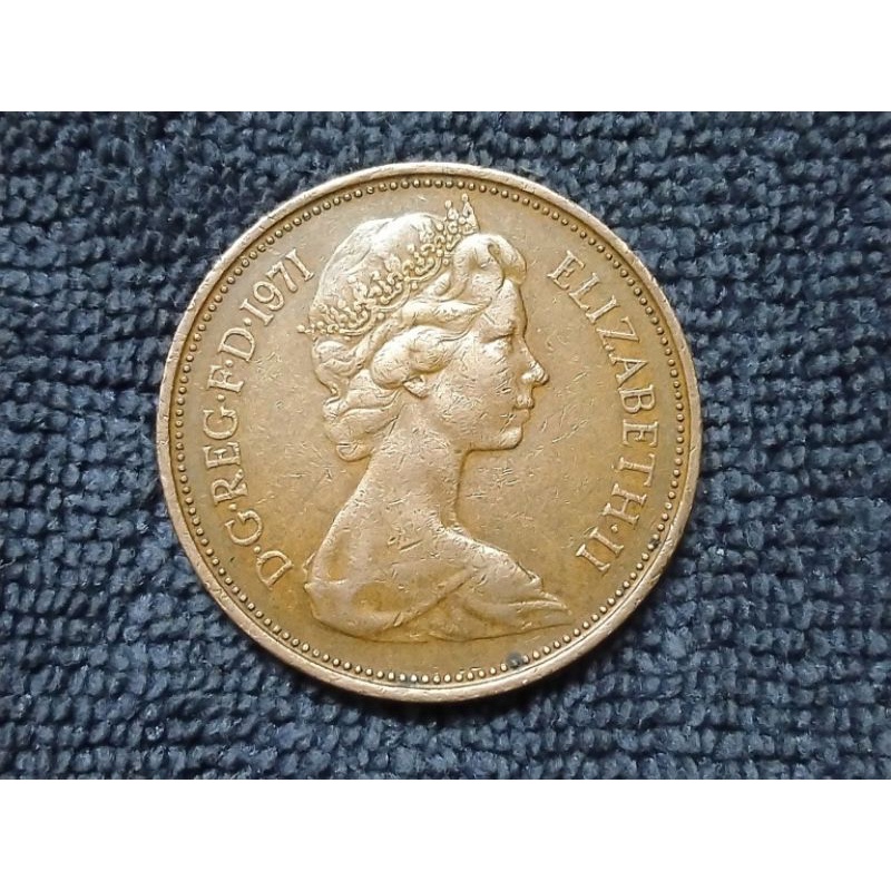 เหรียญ​ต่างประเทศ​(416)United​ Kingdom​ 1971