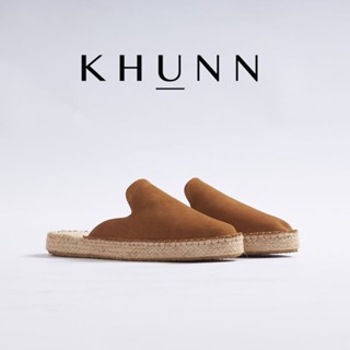 KHUNN (คุณณ์) Ronin รองเท้าเปิดส้น สี Latte Brown (Pre-Order)