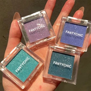 Fantychic อายแชโดว์ โมโนโครม สีเขียวมิ้นท์ สีเขียวมิ้นท์ สีฟ้า สีเทา สีชมพู