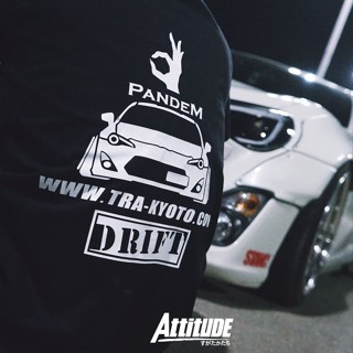 Attitude】เสื้อยืดลําลอง ผ้าฝ้าย แขนสั้น พิมพ์ลาย JDM tuning car culture 86BRZ Rocket Bunny สไตล์ญี่ปุ่น สําหรับผู้ชาย และผู้หญิง