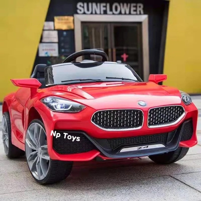 🔥พร้อมส่งด่วนในไทย🔥รถแบตเตอรี่เด็ก รถเด็กนั่ง BMW Z4  ขนาด2มอเตอร์ ของเล่นเด็ก