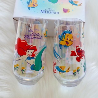 🇰🇷 little mermaid aurora home cafe glass set (2P)