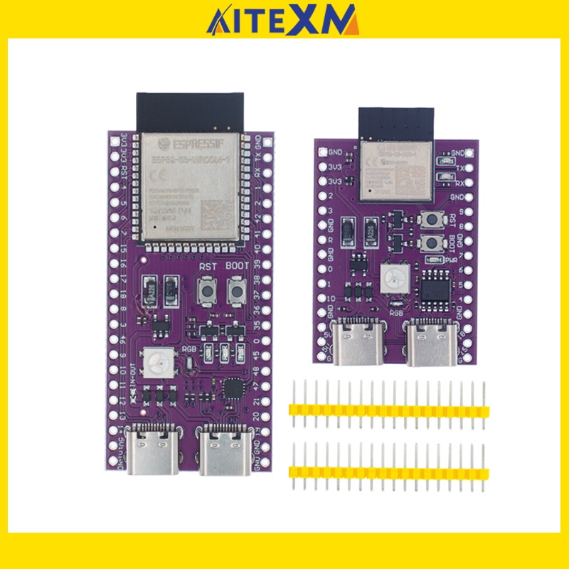 บอร์ดไมโครคอนโทรลเลอร์ ESP32 ESP32-C3 ESP32-S3 ESP32-C3-DevKitM-1 ESP32-C3-MINI-1 ESP32-S3-DevKit C 