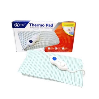 สินค้าขายดี//ของแท้!! แผ่นประคบร้อนไฟฟ้า Exter Thermo Pad Extra 30X45 CM ปรับระดับความร้อนได้ (รับประกัน 2 ปีศูนย์ไทย)