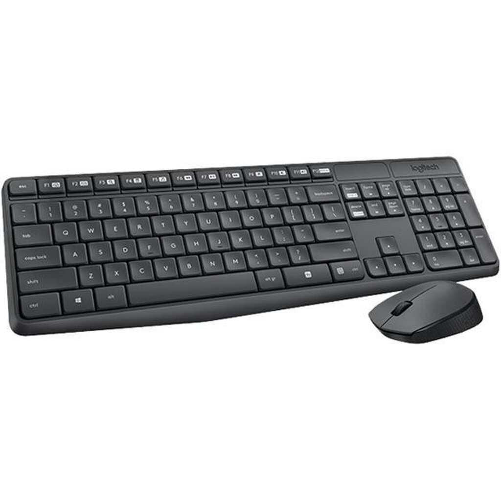 ⚡️กรุงเทพฯด่วน1ชั่วโมง⚡️ LOGITECH MK235 คีย์บอร์ดและเมาส์ไร้สาย WIRELESS KEYBOARDMOUSE TH/EN รับประกัน 1 ปี