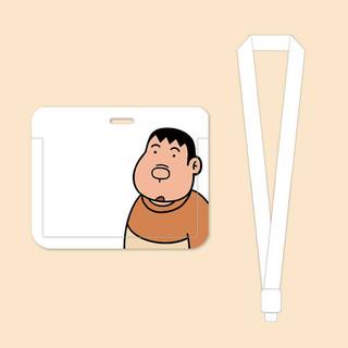 เคสการ์ดอาหาร รูปเสืออ้วน พร้อมสายคล้อง สําหรับนักเรียน