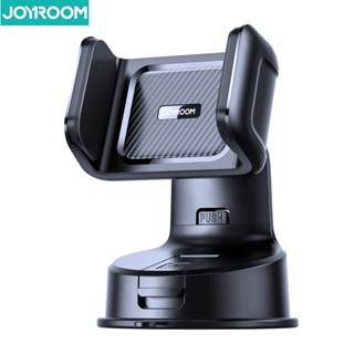 【มั่นคงพิเศษ 2.0】joyroom ที่วางโทรศัพท์ในรถยนต์ แบบปุ่มดูดสุญญากาศ แฮนด์ฟรี ปรับได้ 360 องศา (4.5-6.7 นิ้ว) สําหรับแดชบอร์ด กระจกหน้ารถยนต์