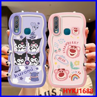 เคส Vivo Y15 เคส Vivo Y12 เคส Vivo Y17 2020 เคสโทรศัพท์มือถือ tpu แบบนิ่ม ลายคลื่น สําหรับ