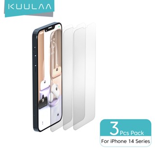 Kuulaa ฟิล์มกันฝุ่น กันรอยหน้าจอโทรศัพท์มือถือ สําหรับ Apple Iphone 14 14Promax 14Pro