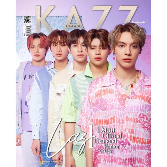 LAZ1 Kazz Magazine นิตยสาร Lazicon 🚚พร้อมส่ง 💢สินค้ามีตำหนิ💢