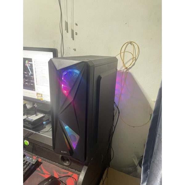 คอมเล่นเกมส์ Intel Core i5-11400@2.60Ghz 6C12T Gen11/RAM 16G DDR4/SSD 240G+HDD1TB/GTX-1050Ti 4G OC เ