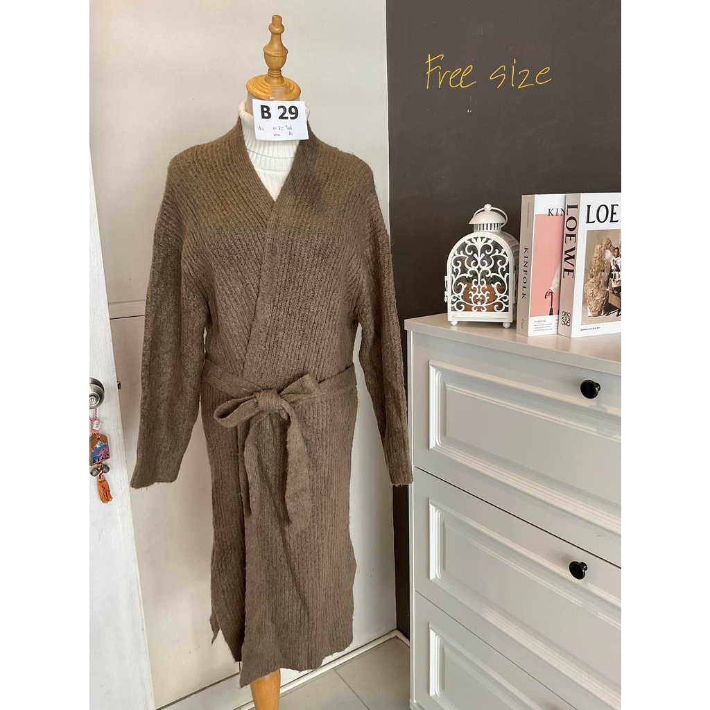 B29เสื้อโค้ทคลุมกันหนาว