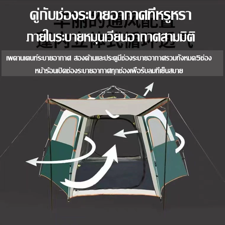 เต็นท์กางอัตโนมัติ สำหรับ 3-4 คน thumbnail 7