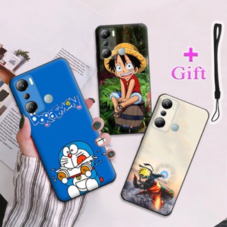 เคสโทรศัพท์มือถือ ซิลิโคนนิ่ม TPU ลายเพ้นท์ สําหรับ Infinix Hot 20i X665C Hot 20i X665C