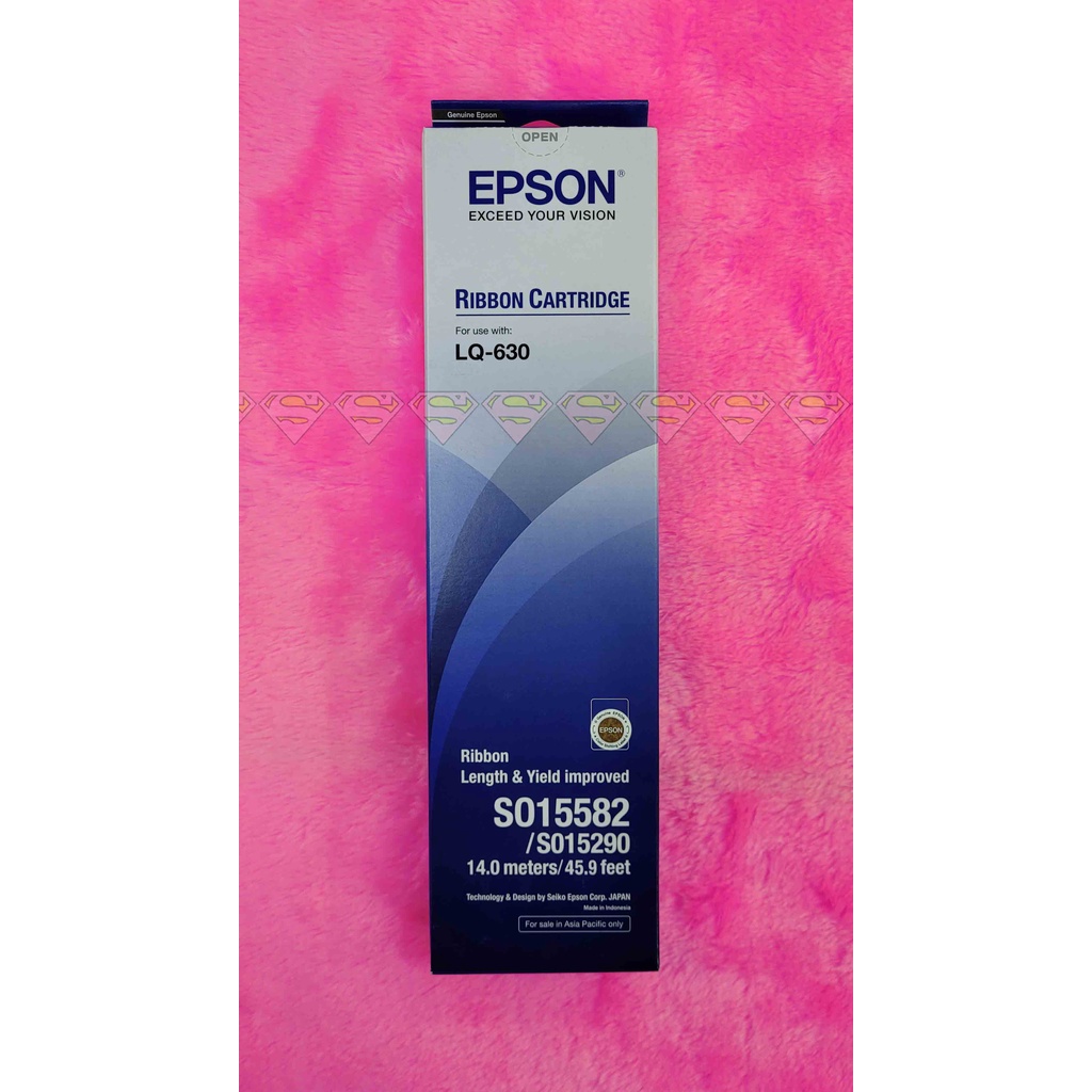 EPSON RIBBON ผ้าหมึกแท้ LQ-630