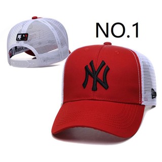 New York Yankees Cap NY หมวกเบสบอล MLB สีแดง ดํา น้ําเงิน สําหรับผู้ชาย ผู้หญิง