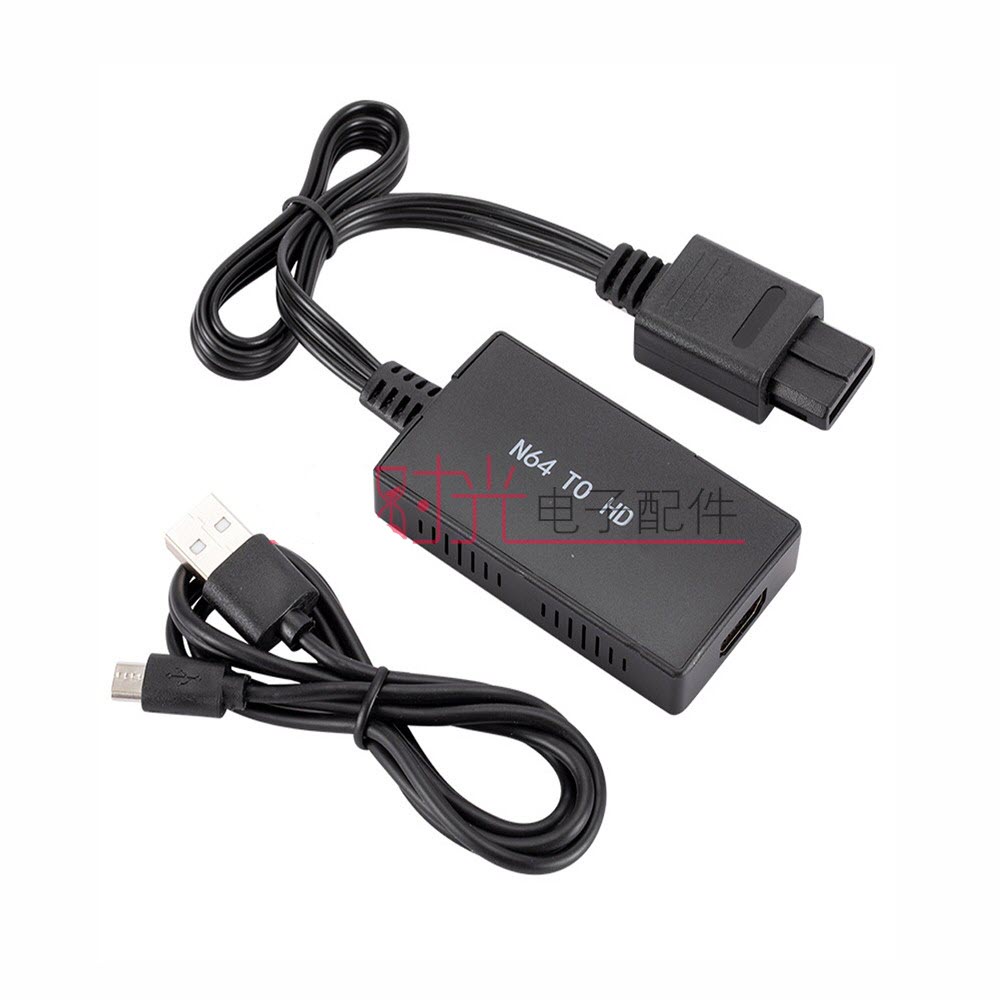 ตัวแปลง N64/GameCube/SNES to HD/MI แปลงสัญญาณจากเครื่องที่เป็น AV-STERIO ให้มีสัญญาณภาพแบบ HD ผ่านช่