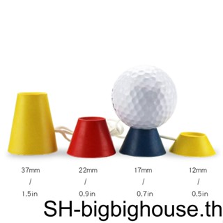 [Biho]  Tee Rubber Ball Holder Golfer Ball Rack Training Holder Practice Tool