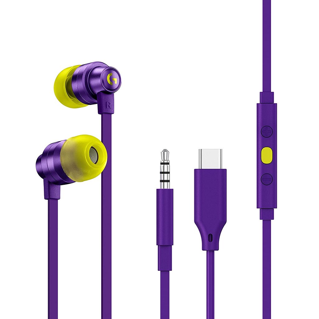 🛵มีส่งด่วน💨 LOGITECH G333 หูฟังเกมมิ่ง GAMING EARPHONES WITH MIC AND DUAL DRIVERS รับประกันศูนย์ไทย 2 ปี