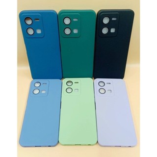 (พร้อมส่งจากไทย) เคส Vivo เคสกำมะหยี่มีเลนส์กันกล้อง Y35 V23(5G) V23E T1x