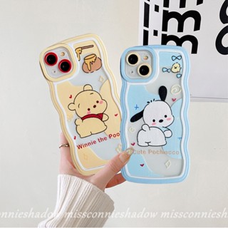 เคสโทรศัพท์มือถือแบบนิ่ม ลายการ์ตูนหมีพูห์น่ารัก สําหรับ OPPO A15 A96 A5s A55 A95 A12 A77s A16 A74 A54 A1k A16K A57 A5 A9 2020 A3s A72 A76 A12E A35 A7 A16s A52 Reno 8 7 6 A53 A15s