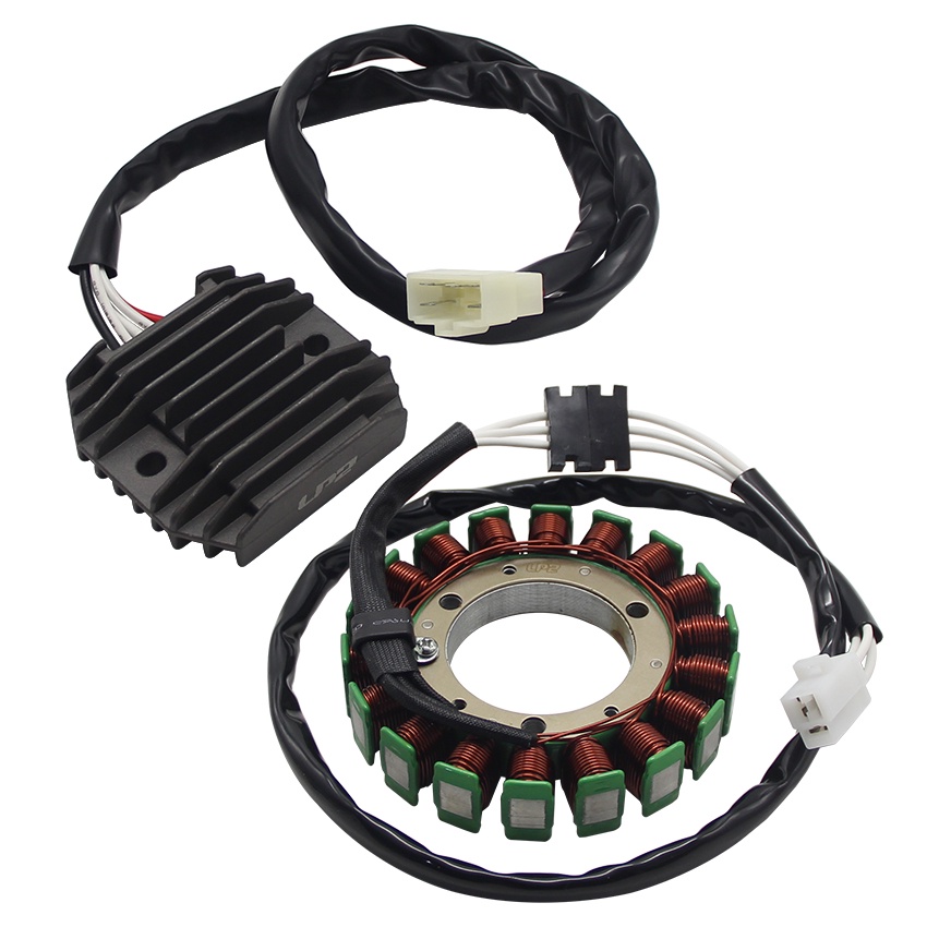 Stator + Regulator Rectifier สําหรับ Yamaha XVS400 XVS400C ลากดาวคลาสสิก XVS650 V-Star XVS650A/AT OE