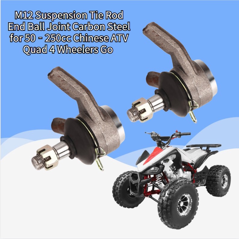 Yiche M12 ลูกหมากเหล็กคาร์บอน สําหรับรถ Atv Quad 4 ล้อ 50‐250Cc