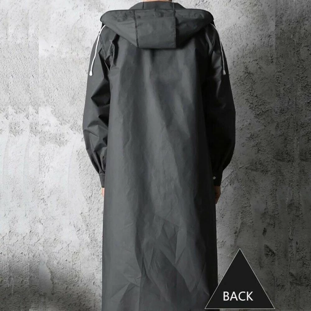เสื้อกันฝน Trench Coat กันน้ำ สำหรับผู้ชายและผู้หญิง thumbnail 3