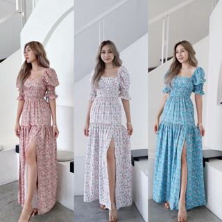 CHILL 🧸 Tag 𝑇𝐻𝐼𝑇𝐼𝑌𝐴 🐇 Sugar dress  เดรสยาวสไตล์ผู้ดีอังกฤษเวอร์... ใส่ไปคาเฟ่สวยๆ เขาใหญ่ปังๆ ทะเลยั่วๆ ก็คือดีไปหมด